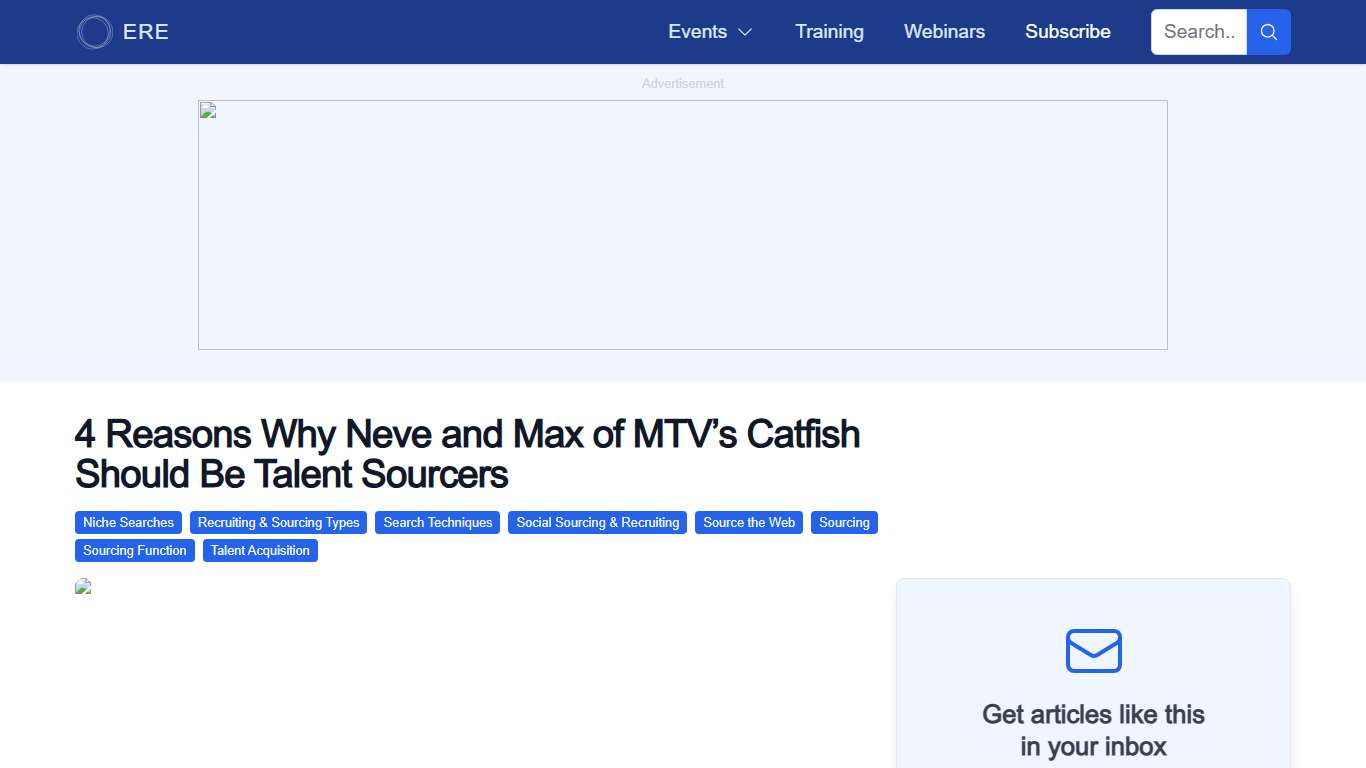 4 Reasons Why Neve and Max of MTV’s Catfish Should Be Talent Sourcers ERE